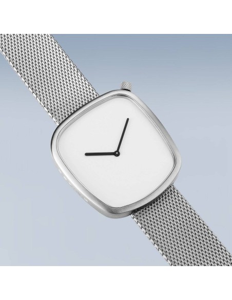 BERING | Pebble | børstet sølv BERING | Pebble | børstet sølv