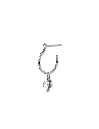 STINE A | Petit Flow Creol with Garden Flower Silver - Single
