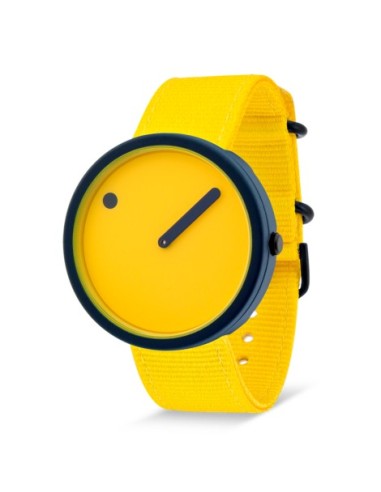 PICTO | 40 MM / ELECTRIC YELLOW URSKIVE / ELECTRIC YELLOW GENANVENDT REM