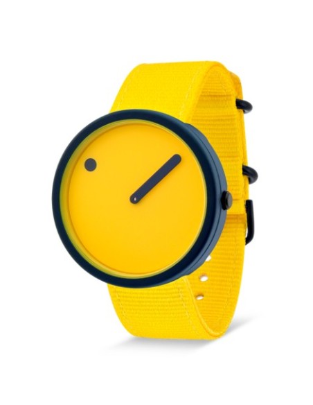 PICTO | 40 MM / ELECTRIC YELLOW URSKIVE / ELECTRIC YELLOW GENANVENDT REM PICTO | 40 MM / ELECTRIC YELLOW URSKIVE / ELECTRIC YELLOW GENANVENDT REM