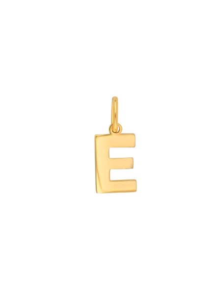 Siersbøl | 14kt. guldvedhæng bogstav - E