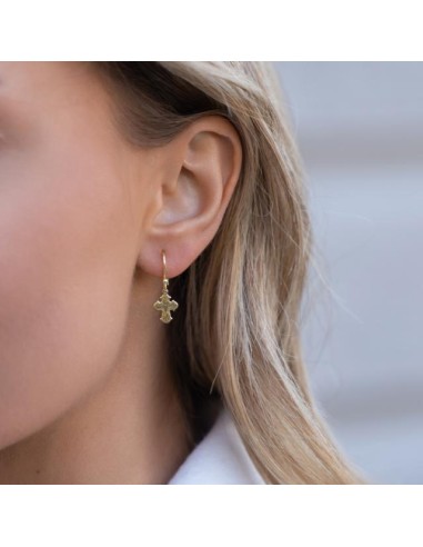 Siersbøl | Forg. sølvørehænger dagmarkors