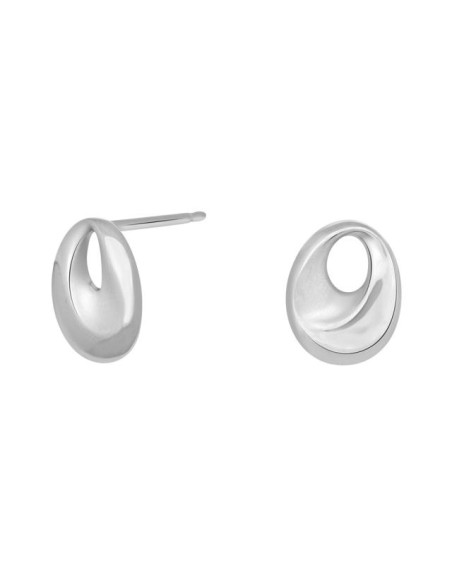 Siersbøl | Rhod. sølvørestikker mat/blank