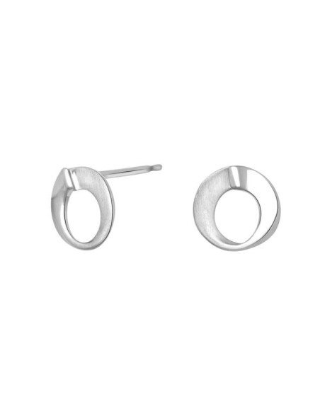 Siersbøl | Rhod. sølvørestikker mat/blank