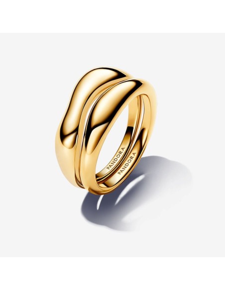 PANDORA | Organisk formede stabelbare ringe PANDORA | Organisk formede stabelbare ringe