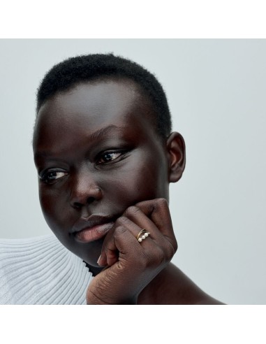 PANDORA | Behandlet åben ring med ferskvandskulturperle