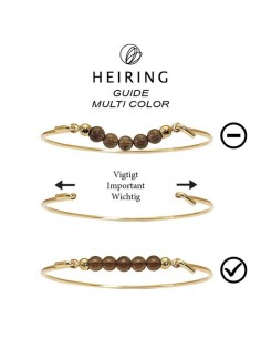 HEIRING | PERLE TOP TIL MULTISIZE ARMRING RHODINERET 2