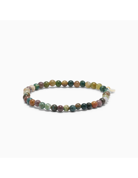 SOÏ | Indian Agate - Krystal armbånd 4mm SOÏ | Indian Agate - Krystal armbånd 4mm