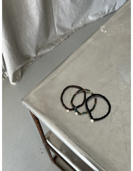 SOÏ | Red Tiger Eye | Krystal armbånd