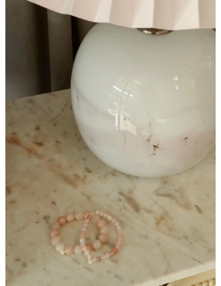 SOÏ | Rosa Jade | Krystal armbånd