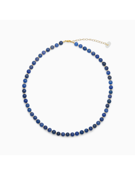 SOÏ | Blå Jade | Krystal halskæde