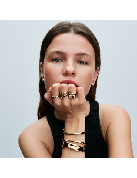 Pandora | Organisk formet åben armring Pandora | Organisk formet åben armring