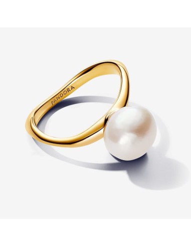 PANDORA | Barokbehandlet ring med ferskvandskulturperle