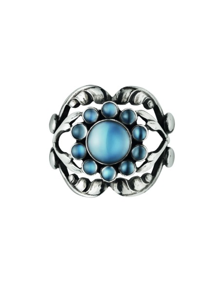 GEORG JENSEN | Moonlight Blossom Ring med blå månesten GEORG JENSEN | Moonlight Blossom Ring med blå månesten