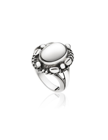 GEORG JENSEN | Moonlight Blossom Ring med Silverstone