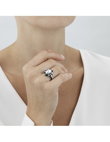 GEORG JENSEN | Moonlight Blossom Ring med Silverstone