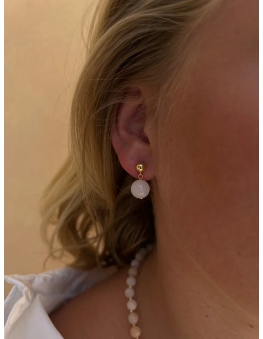 SOÏ | Nora Rosa Jade | Krystal øreringe