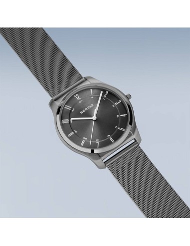 BERING | Ultra Slim | poleret/børstet grå | 18340-377