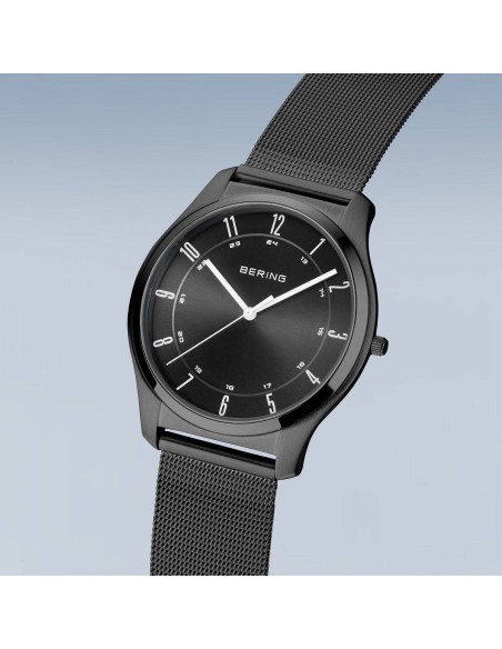 BERING | Ultra Slim | poleret/børstet sort | 18340-222 BERING | Ultra Slim | poleret/børstet sort | 18340-222