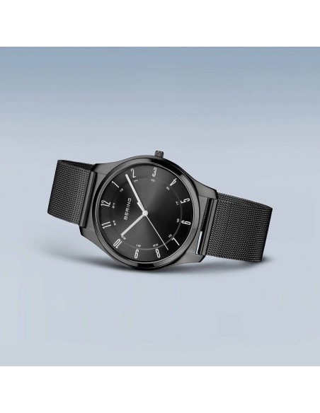 BERING | Ultra Slim | poleret/børstet sort | 18340-222 BERING | Ultra Slim | poleret/børstet sort | 18340-222