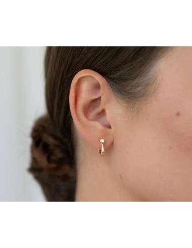 PER BORUP | Ophelia vendbare creoler m. classic opal