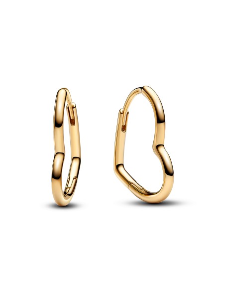 Pandora | Asymmetriske Hjerter Creoler Pandora | Asymmetriske Hjerter Creoler