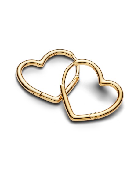 Pandora | Asymmetriske Hjerter Creoler Pandora | Asymmetriske Hjerter Creoler