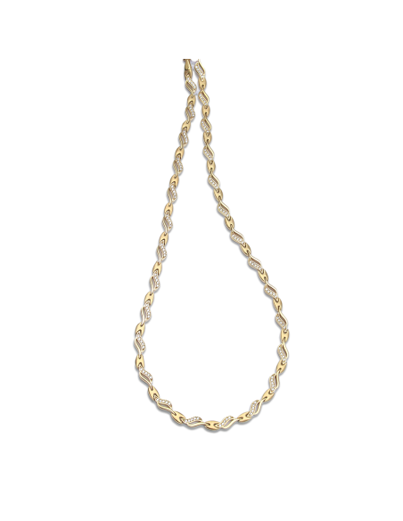 Randers Sølv | Sølv Forgyldt Collie m. Zirkonia Randers Sølv | Sølv Forgyldt Collie m. Zirkonia