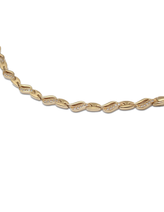 Randers Sølv | Sølv Forgyldt Collie m. Zirkonia 2