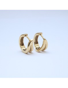 RANDERS SØLV | Creoler buet forgyldt 2