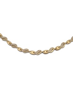 Randers Sølv | Forgyldt Sølv Armbånd m. Zirkonia