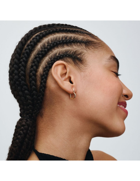 Pandora | Asymmetriske Hjerter Creoler Pandora | Asymmetriske Hjerter Creoler