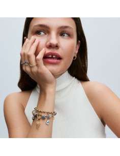 PANDORA | Funklende klar varmluftsballon charm med vedhæng 2