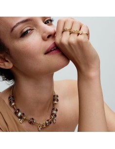 PANDORA | Funklende monsterablad charm med vedhæng 2