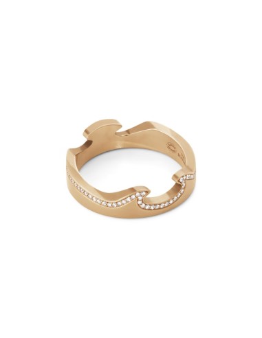 GEORG JENSEN | FUSION RING I 18 KT ROSAGULD MED DIAMANTER