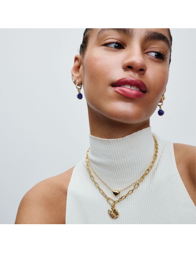 Pandora | Blå Indgraverbar Minimedaljon Charm