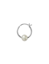 STINE A | Big Pearl Berrie Hoop Silver - Single