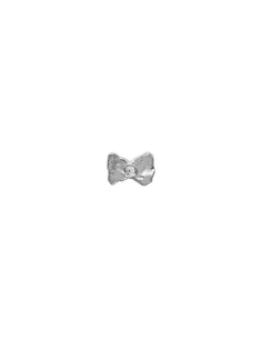 STINE A | Tres Petit Bow Earring Silver - Single