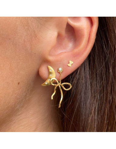 STINE A | Tres Petit Bow Earring - Single
