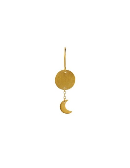 STINE A | Sun and Moon Earring - Single STINE A | Sun and Moon Earring - Single