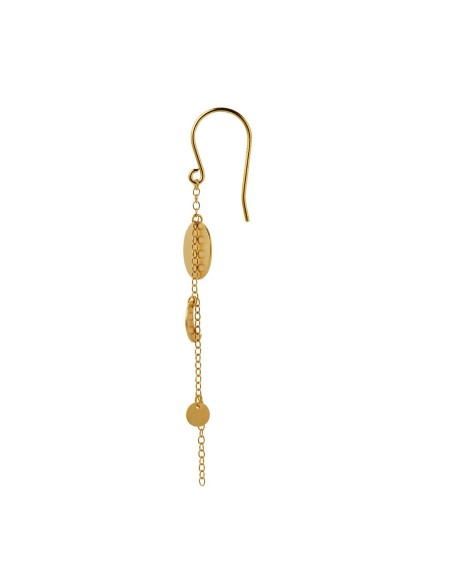STINE A | Sun and Moon Earring with Chain - Single STINE A | Sun and Moon Earring with Chain - Single