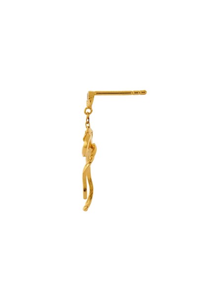 STINE A | Dangling Flow Bow Earring - Single STINE A | Dangling Flow Bow Earring - Single