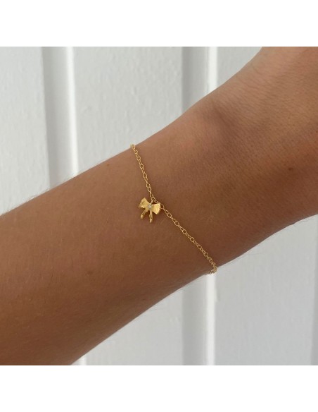 STINE A | Petit Bow with Stone Bracelet STINE A | Petit Bow with Stone Bracelet