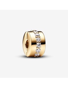 Pandora Klart Funklende Række Klemmeled | Smykke med Glitrende Detaljer