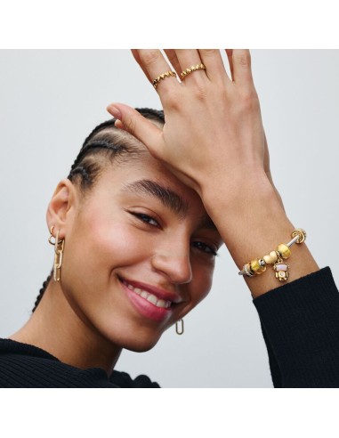 Pandora Klart Funklende Række Klemmeled | Smykke med Glitrende Detaljer