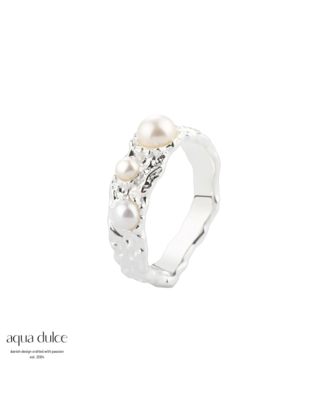 aqua dulce | Ring | RUFFLE PEARL aqua dulce | Ring | RUFFLE PEARL