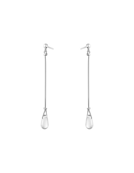 GEORG JENSEN VIVIANNA TORUN Lange Øreringe med Bjergkrystal | Unikt Design GEORG JENSEN VIVIANNA TORUN Lange Øreringe med Bjergkrystal | Unikt Design