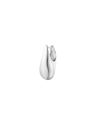 GEORG JENSEN REFLECT Lille Ørering, Single | Modern Design i Sølv