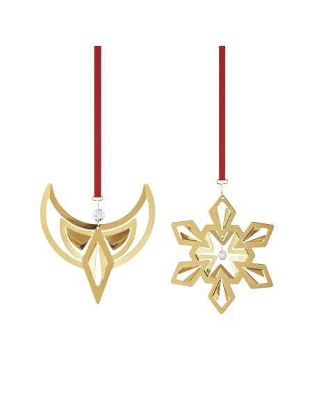 GEORG JENSEN 2024 Juleornamentsæt, 2 stk. | Eksklusiv Julepynt GEORG JENSEN 2024 Juleornamentsæt, 2 stk. | Eksklusiv Julepynt