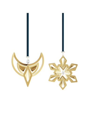 GEORG JENSEN 2024 Juleornamentsæt, 2 stk. | Eksklusiv Julepynt